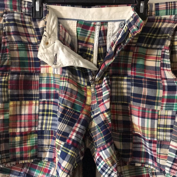 Ralph Lauren “Cut Off” Madras Shorts 36” BNWOT - Picture 3 of 5